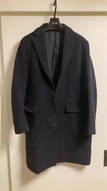 오라리 auralee 네이비 체스터 코트