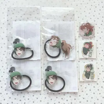 닌타마 란타로 식만류삼랑 선법사이제 헤어 고무 미니 아크릴 스탠드