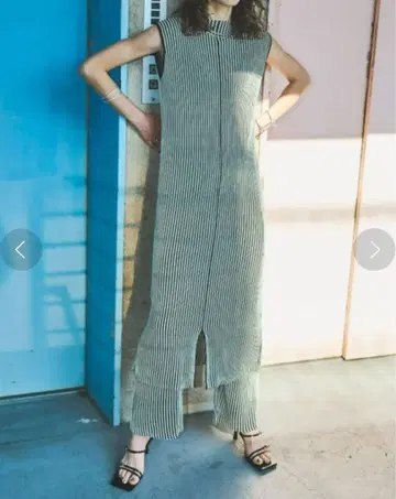 AIC 니트 원피스 팬츠 세트