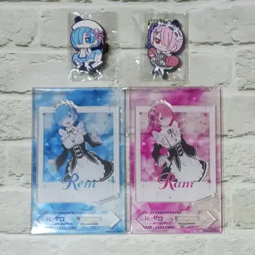 람 렘 러버 마스코트 9종 세트