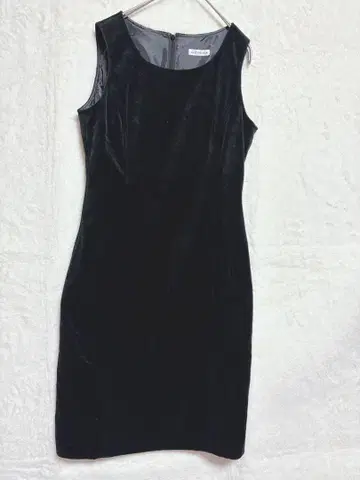 a.v.v standard 블랙 슬리브리스 원피스 포멀 42