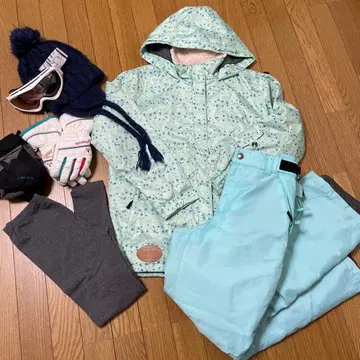 스키웨어 160 장갑 모자 고글 등 세트