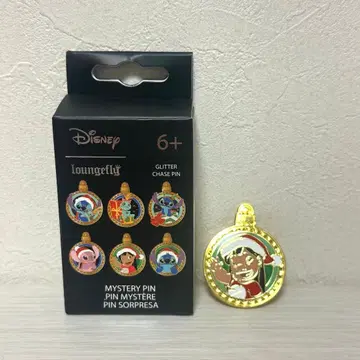 디즈니 라운지 플라이 스티치 릴로 핀 배지 핀즈 크리스마스