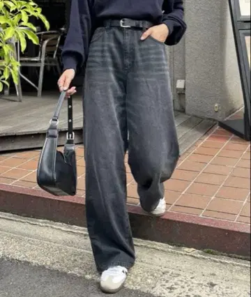 CPCM 하이웨스트 스트레이트 데님