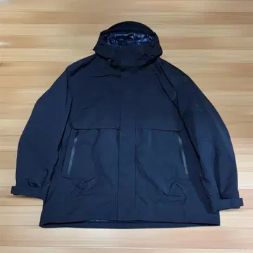 UNIQLO +J 유니클로 하이브리드 다운 오버사이즈 파카 3XL 블랙