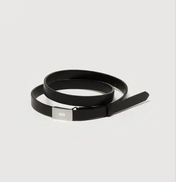 AURALEE LEATHER SLIDE BELT