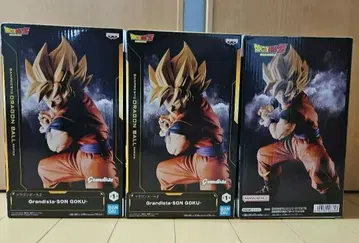 미사용 새상품 Grandista SON GOKU 피규어 3개 세트