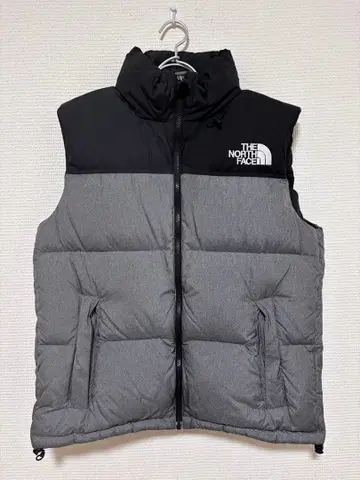 THE NORTH FACE 다운 베스트 블랙 그레이 L