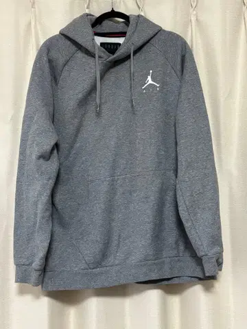 Jordan 그레이 후드 부착 후드티 XL