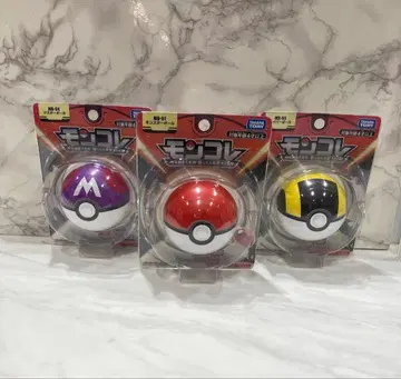 포켓몬 몬코레 몬스터볼 3개 [미개봉 새상품] 쵸로Q 덤 포함