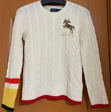 폴로 랄프 로렌 케이블 니트
