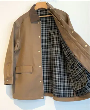 SHIPS 코듀로이 컬러 본딩 블루종