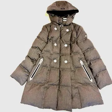 LOVELESS 라브레스 밀레 다운 코트 M 그레이 최고급 화이트 구스