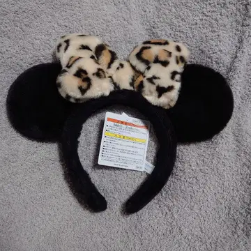 [ 즉시 구매 가능 ] 디즈니 미니 머리띠 레오파드 무늬