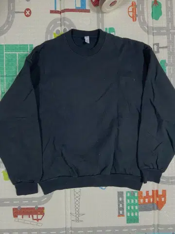 los angeles apparel 14oz 맨투맨 다크 네이비