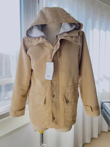 미사용 보아 라이너 부착 마운틴 파카