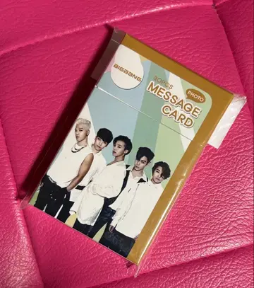 BIGBANG 포토 메시지 카드 30매입