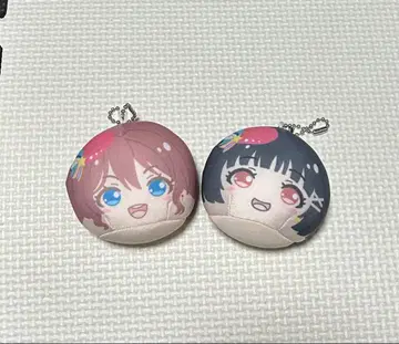 뱅드림 오만쥬 니기니기 마스코트 새상품 2세트