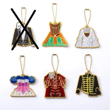 오페라의 유령 시크릿 자수 참 (의상) 5종 세트