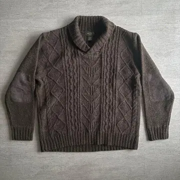 Eddie Bauer 에디 바우어 케이블 니트 L 엘보 패치