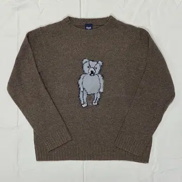 이페 테디베어 스웨터 브라운
