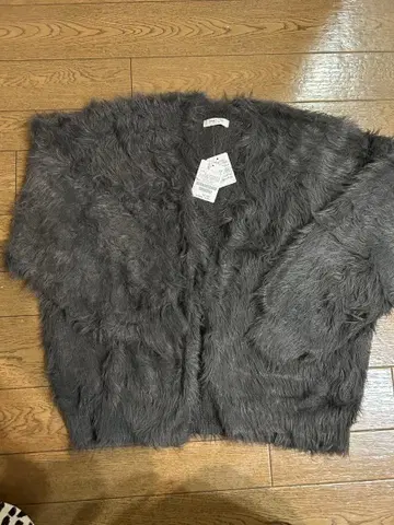 택 포함 새상품 FREAK'S STORE 페더얀 샤기 니트 가디건