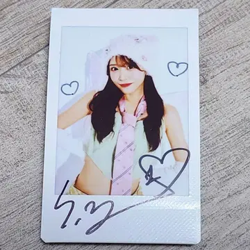 사쿠라이 유이 폴라로이드 사인 온특 FRUITS ZIPPER