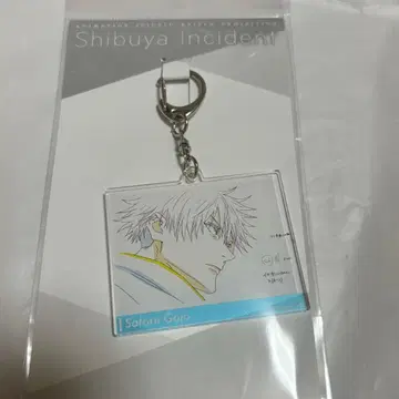 주술회전 고죠 사토루 원화 아크릴 키링 애니메이션 주술회전전