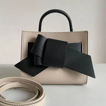 [ 컨디션 최상 ] 프레이 아이디 루엘 리본 미니백 2way 숄더