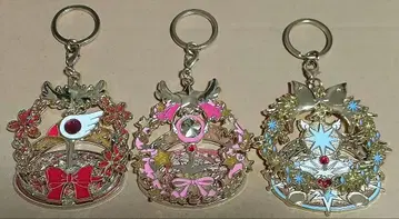 CC 사쿠라 백참 키링 봉인의 열쇠 별의 열쇠 꿈의 열쇠