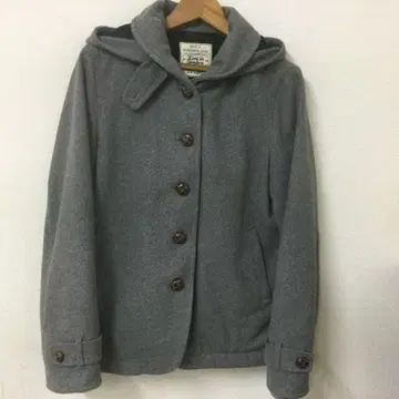 펠리시모 후드 부착 더플 코트