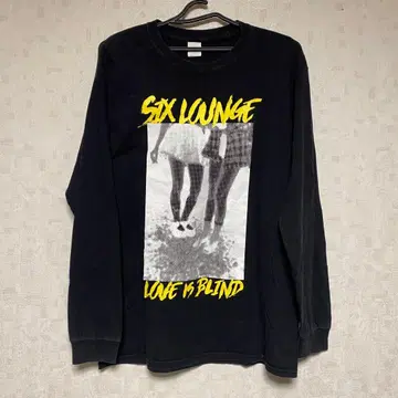 six lounge 긴팔 T셔츠