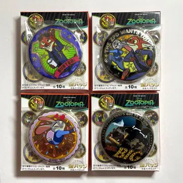 주토피아 닉 주디 금 배지 vol.1