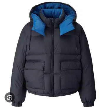 JWANDERSON 다운 자켓 S 블랙/블루