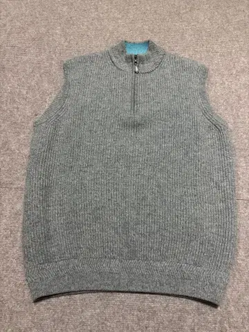 Paul Stuart 그레이 지퍼 베스트 L