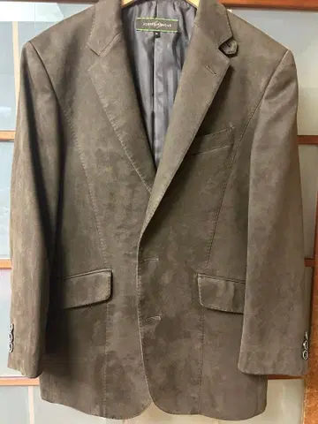 JOSEPH ABBOUD 스웨이드풍 자켓 M 브라운