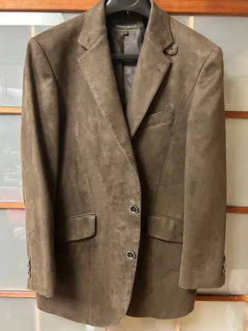 JOSEPH ABBOUD 스웨이드풍 자켓 M 브라운
