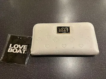 LOVE BOAT 장지갑 화이트