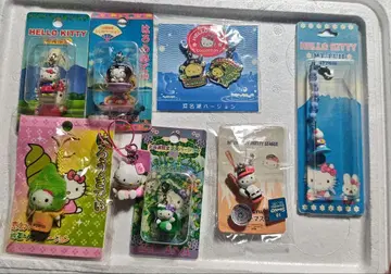 키티 스트랩 배지 8개 세트