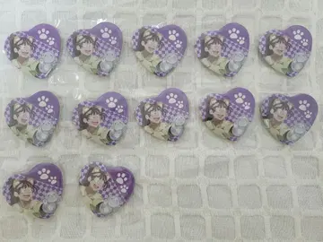 오하마 칸에몬 하트 캔뱃지 12개