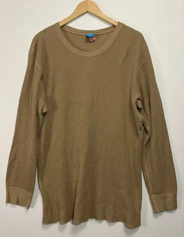 Good on(굿온) 써멀 와플 롱T XL 사이즈 베이지