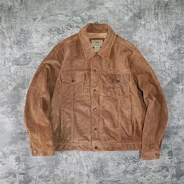 90s 터키산 L.L.Bean 스웨이드 트래커 자켓 XL