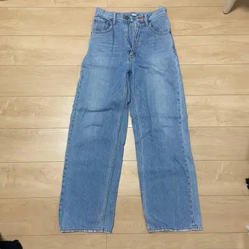 AZUL BY MOUSSY 와이드 레그 데님 라이트 블루 26