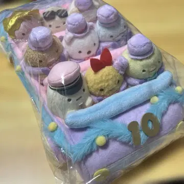 스미코구라시 표창식 10주년 테노리 봉제 인형 세트