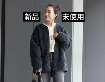 미사용품 BC.STOCK 보아 파이핑 블루종 베이크루즈 스토어