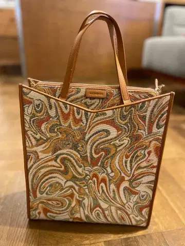 HASHIBAMI 고블랑 가죽 토트백