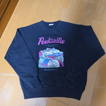 피크스빌 그래픽 맨투맨