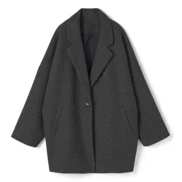 루즈 테일러드 코트[ze585] 차콜