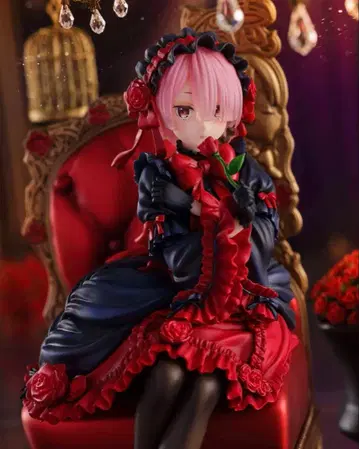 furyu 리제로 라무 렘 Gothic 1/7 피규어