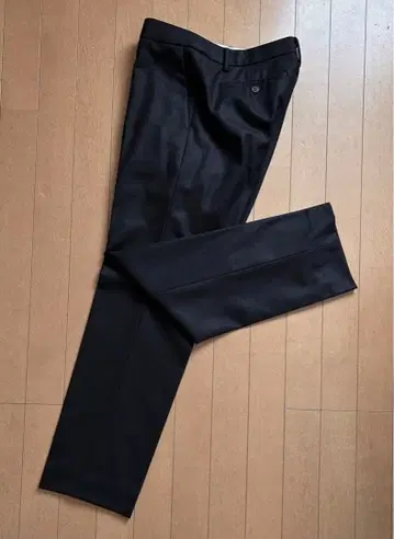 MACKINTOSH LONDON 노턱 울 팬츠 블랙 무지 W84